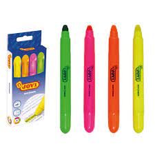 Marcador fluorescente cera gel JOVI